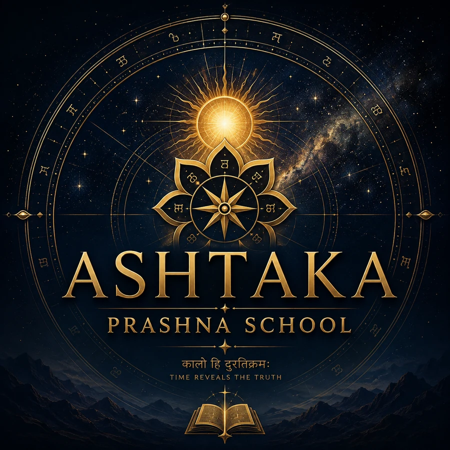 Ashtaka Prashna School — эмблема